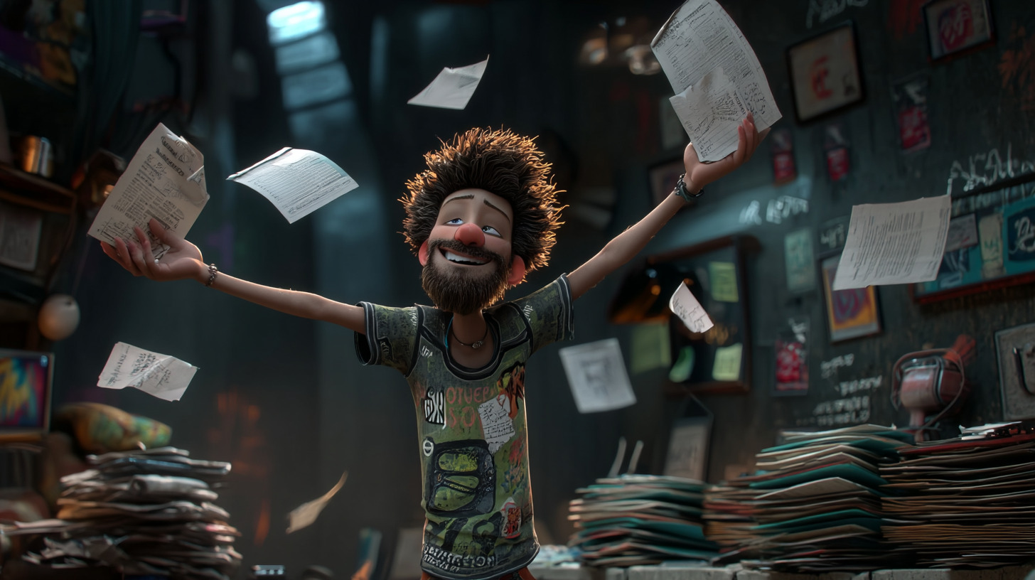 The moment of victory