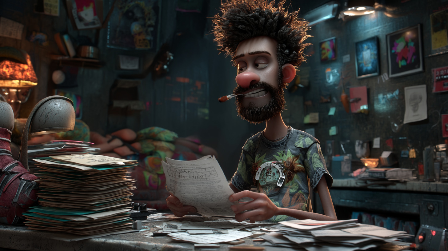 Last minute studying